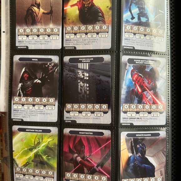 Fantasy Flight Star Wars RPG Adversary Deck Republic & Separatists II - Picture 2 of 3